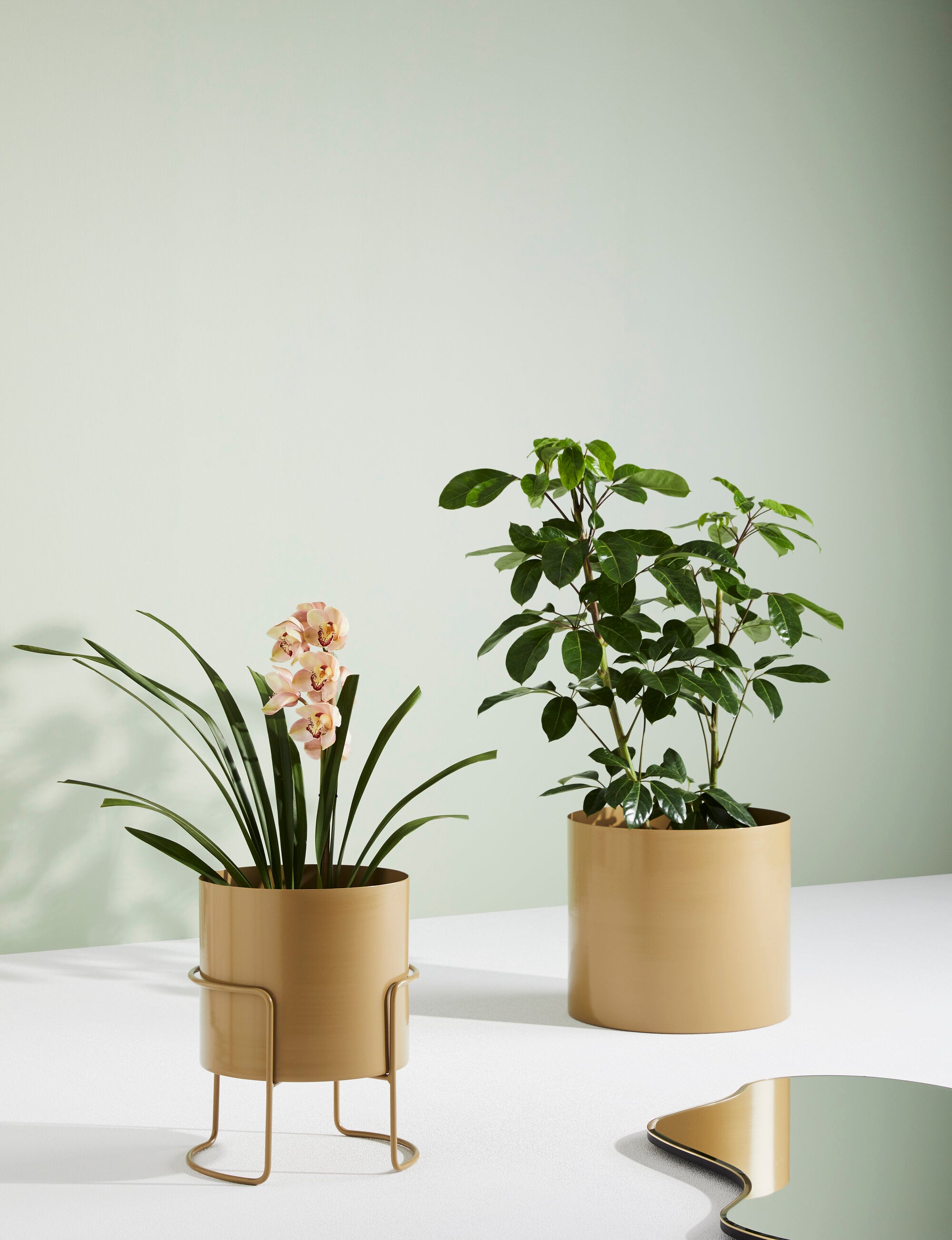 Chubby Spun Metal Pot