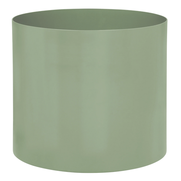 Chubby Spun Metal Pot
